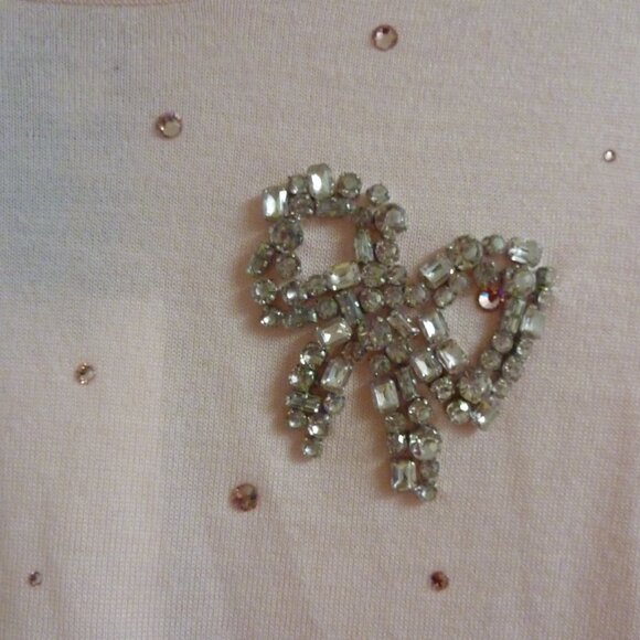 LoveShackFancy Pammie Embellished Wool Sweater - Picture 10 of 11